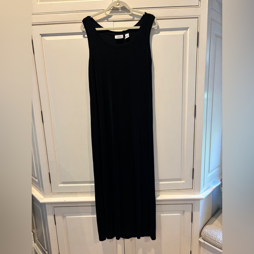 Chico's Travelers Black Maxi Dress